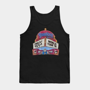 Vintage 1981s ST-YX PARADISE Tank Top